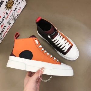 Giày sneaker Dolce & Gabbana phối màu da thật cao cấp - Ảnh 3