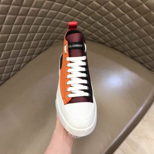 Giày sneaker Dolce & Gabbana phối màu da thật cao cấp - Ảnh 4
