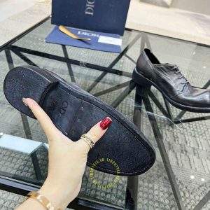 Giày da cao cấp Dior nam da mềm màu ghi giá tốt nhất - Ảnh 9