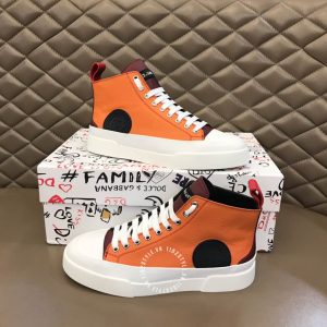 Giày sneaker Dolce & Gabbana phối màu da thật cao cấp - Ảnh 9