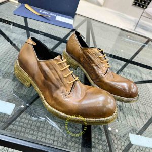Giày da cao cấp Dior nam da mềm màu nâu giá tốt nhất - Ảnh 2