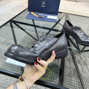 Giày da cao cấp Dior nam da mềm màu ghi giá tốt nhất - Ảnh 5