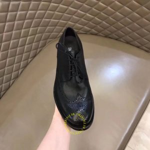 Giày da hàng hiệu Dior Brogue nam màu đen - Ảnh 6