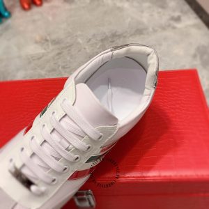Giày sneaker D&G màu tím pastel phối da lộn hàng hiệu - Ảnh 5