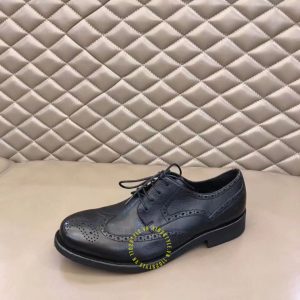 Giày da hàng hiệu Dior Brogue nam màu đen - Ảnh 5