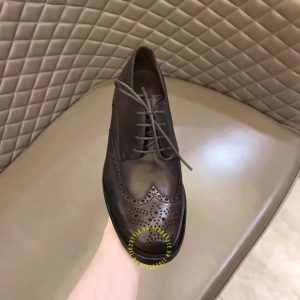 Giày da hàng hiệu Dior Brogue nam màu nâu - Ảnh 6