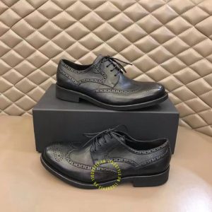 Giày da hàng hiệu Dior Brogue nam màu đen - Ảnh 4