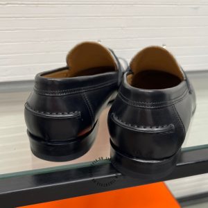 Giày Loafer Hermes nam logo bạc phiên bản cao cấp hàng hiệu - Ảnh 7