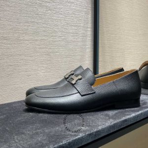 Giày Loafer Hermes nam phiên bản cao cấp hàng hiệu giá ưu đãi - Hình ảnh 5