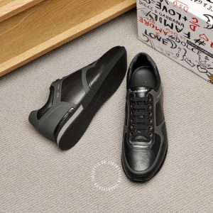 Giày sneaker D&G đen phối màu ghi cao cấp hàng hiệu - Ảnh 3