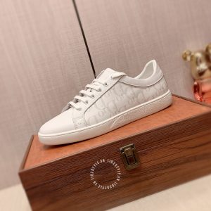 Giày Sneaker Dior nam màu trắng replica 1:1 chính hãng - Ảnh 5