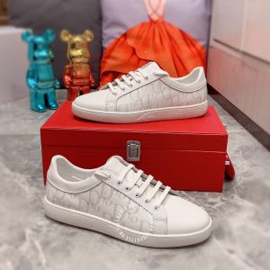 Giày Sneaker Dior nam màu trắng replica 1:1 chính hãng - Ảnh 4