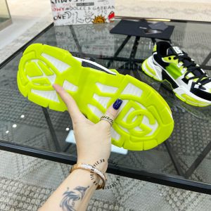Giày nam Dolce & Gabbana đen phối xanh neon hàng hiệu - Hình ảnh 9