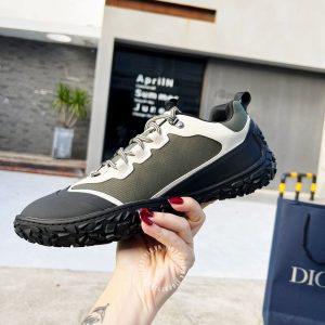 Giày Sneaker Dior nam màu rêu rep 1:1 chính hãng 1102 STYLE - Hình ảnh 5