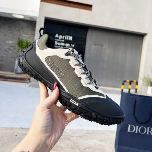 Giày Sneaker Dior nam màu rêu rep 1:1 chính hãng 1102 STYLE - Hình ảnh 6
