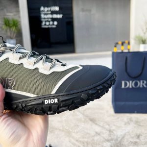 Giày Sneaker Dior nam màu rêu rep 1:1 chính hãng 1102 STYLE - Hình ảnh 7