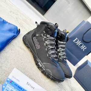 Giày Sneaker boot Dior nam màu đen rep 1:1 chính hãng - Ảnh 2