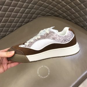 Giày Sneaker Dior nam màu nâu phiên bản hàng hiệu cao cấp - Ảnh 8