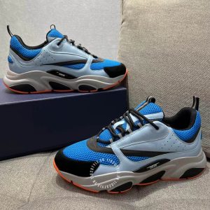Giày Sneaker Dior nam màu  xanh nổi bật phiên bản hàng hiệu - Ảnh 2