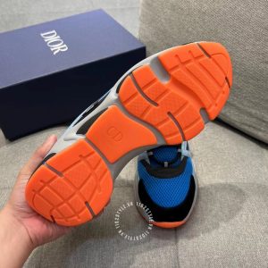 Giày Sneaker Dior nam màu  xanh nổi bật phiên bản hàng hiệu - Ảnh 7