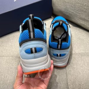 Giày Sneaker Dior nam màu  xanh nổi bật phiên bản hàng hiệu - Ảnh 6
