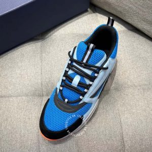 Giày Sneaker Dior nam màu  xanh nổi bật phiên bản hàng hiệu - Ảnh 5