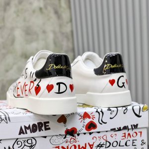Sneaker Dolce & Gabbana trắng phối hoạ tiết nhiều màu - Ảnh 7