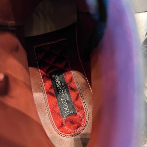 Giày nam Dolce & Gabbana boot màu đen cao cấp - Ảnh 6