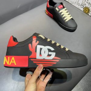 Giày Dolce & Gabbana nam da lì logo nổi chất lượng cao - Ảnh 2