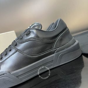 Giày sneaker Dolce & Gabbana da thật màu đen logo trắng - Hình ảnh 7