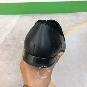 Giày Dolce & Gabbana nam loafer màu đen logo D&G vàng - Ảnh 8