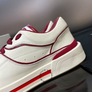 Giày sneaker Dolce & Gabbana unisex màu trắng viền đỏ nổi bật - Ảnh 4