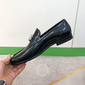 Giày Dolce & Gabbana loafer nam màu đen logo D&G - Ảnh 6
