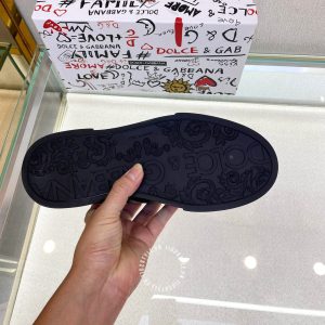 Giày Dolce & Gabbana nam màu đen logo trắng nổi bật - Hình ảnh 9