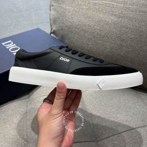 Giày thể thao Dior màu đen classic rep 1:1 chính hãng - Ảnh 5