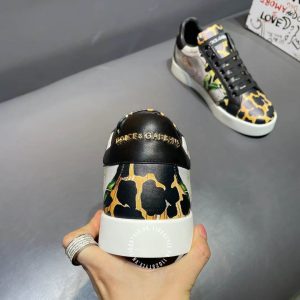 Giày unisex Dolce & Gabbana hoạ tiết da báo rep 1:1 chính hãng - Ảnh 3