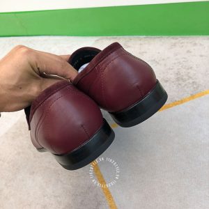 Giày Dolce & Gabbana nam loafer màu đỏ đô hàng hiệu cao cấp - Ảnh 8
