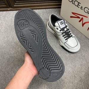 Giày nam sneaker Dolce & Gabbana màu be viền đen cao cấp - Ảnh 9