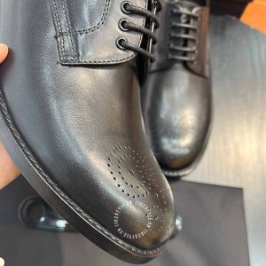 Giày Dolce & Gabbana nam da trơn màu đen dây buộc rep 1:1 - Ảnh 7