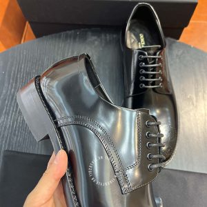 Giày tây Dolce & Gabbana nam da xịn màu đen lót dập nổi - Ảnh 7