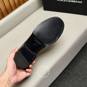 Giày tây Dolce & Gabbana nam màu nâu phiên bản dây buộc - Ảnh 9