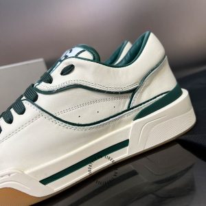 Giày sneaker Dolce & Gabbana unisex màu trắng viền xanh lá - Hình ảnh 7
