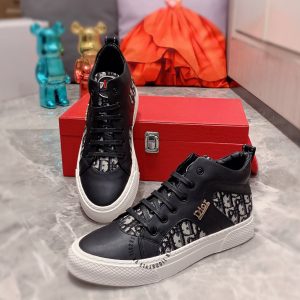 Giày Sneaker boot Dior nam họa tiết Monogram f1 phiên bản cao cấp - Ảnh 2