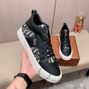 Giày Sneaker boot Dior nam họa tiết Monogram f1 phiên bản cao cấp - Ảnh 3
