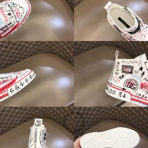 Giày D&G cổ cao hoạ tiết nhiều màu nổi bật fake loại 1 - Ảnh 9
