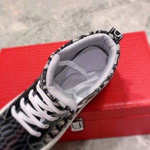 Giày Sneaker Dior nam họa tiết da rắn f1 xách tay - Ảnh 8