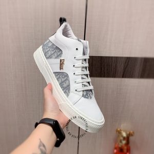 Giày Sneaker boot Dior nam họa tiết Monogram f1 cao cấp - Ảnh 6