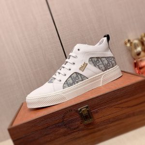 Giày Sneaker boot Dior nam họa tiết Monogram f1 xách tay - Ảnh 7