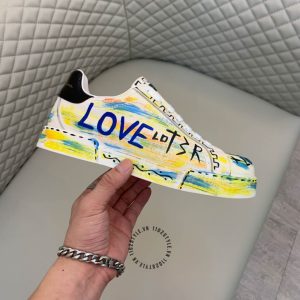 Giày sneaker D&G unisex phối màu fake loại chuẩn 1:1 - Ảnh 5