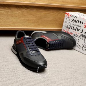 Giày thể thao Dolce & Gabbana đen phối màu fake loại 1 - Ảnh 7